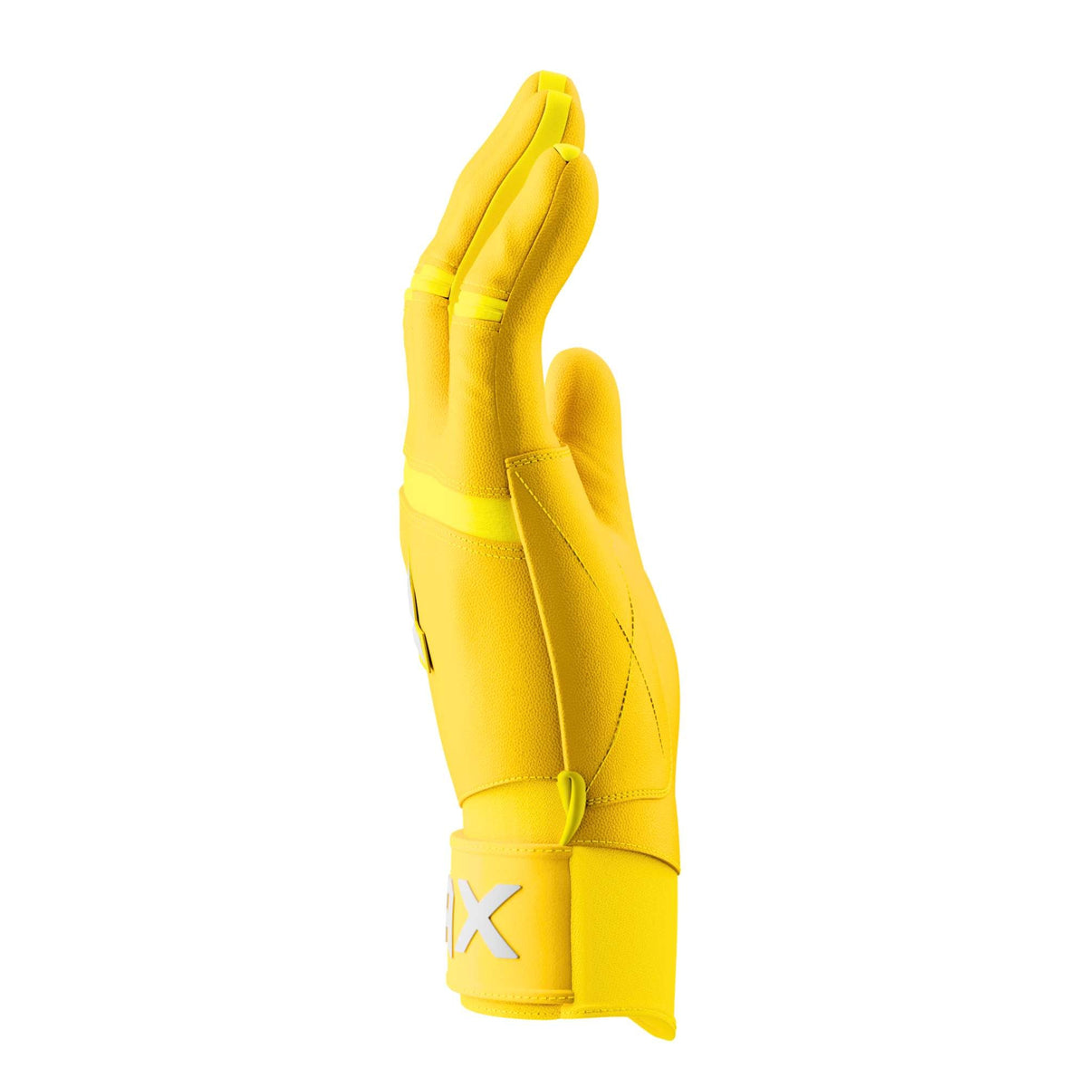 Jax Pro Cuff Batting Gloves - Yellow