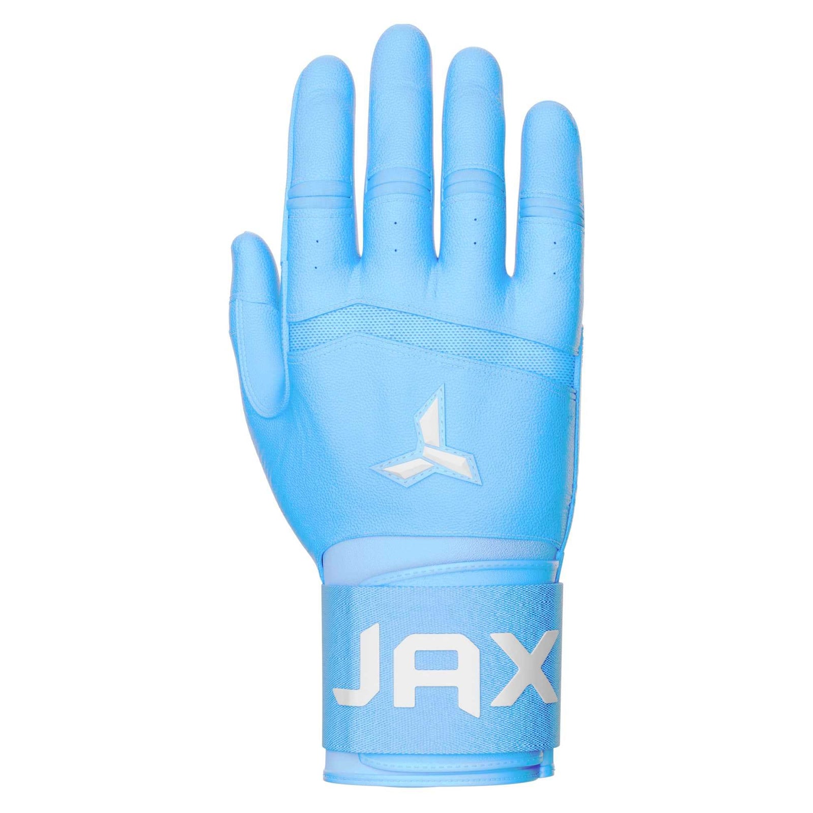 Jax Strap Cuff Batting Gloves - Baby Blue