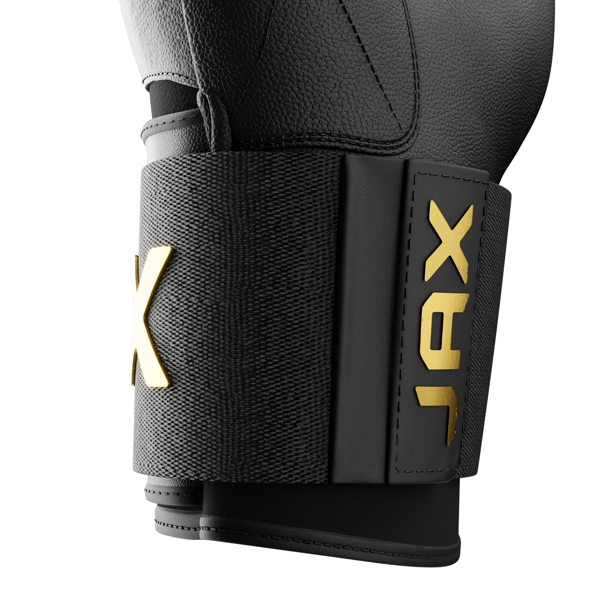 Jax Strap Cuff Batting Gloves - Black and Gold