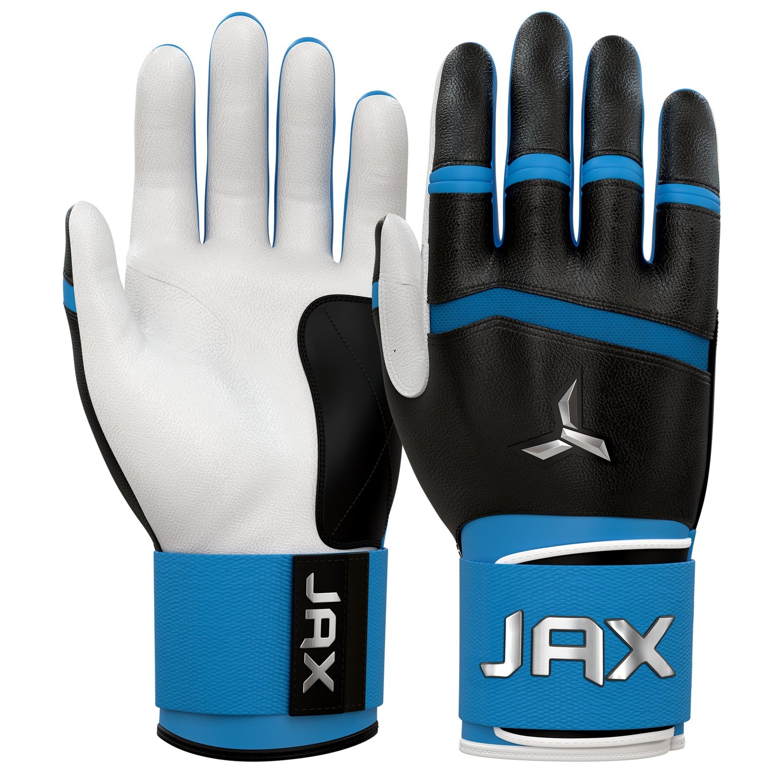 Jax Strap Cuff Batting Gloves - Blue Raspberry Blast