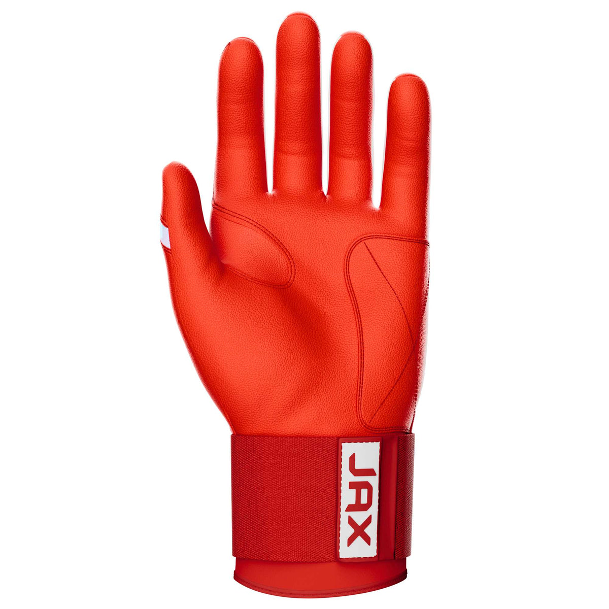 Jax Strap Cuff Batting Gloves - Cherry Red