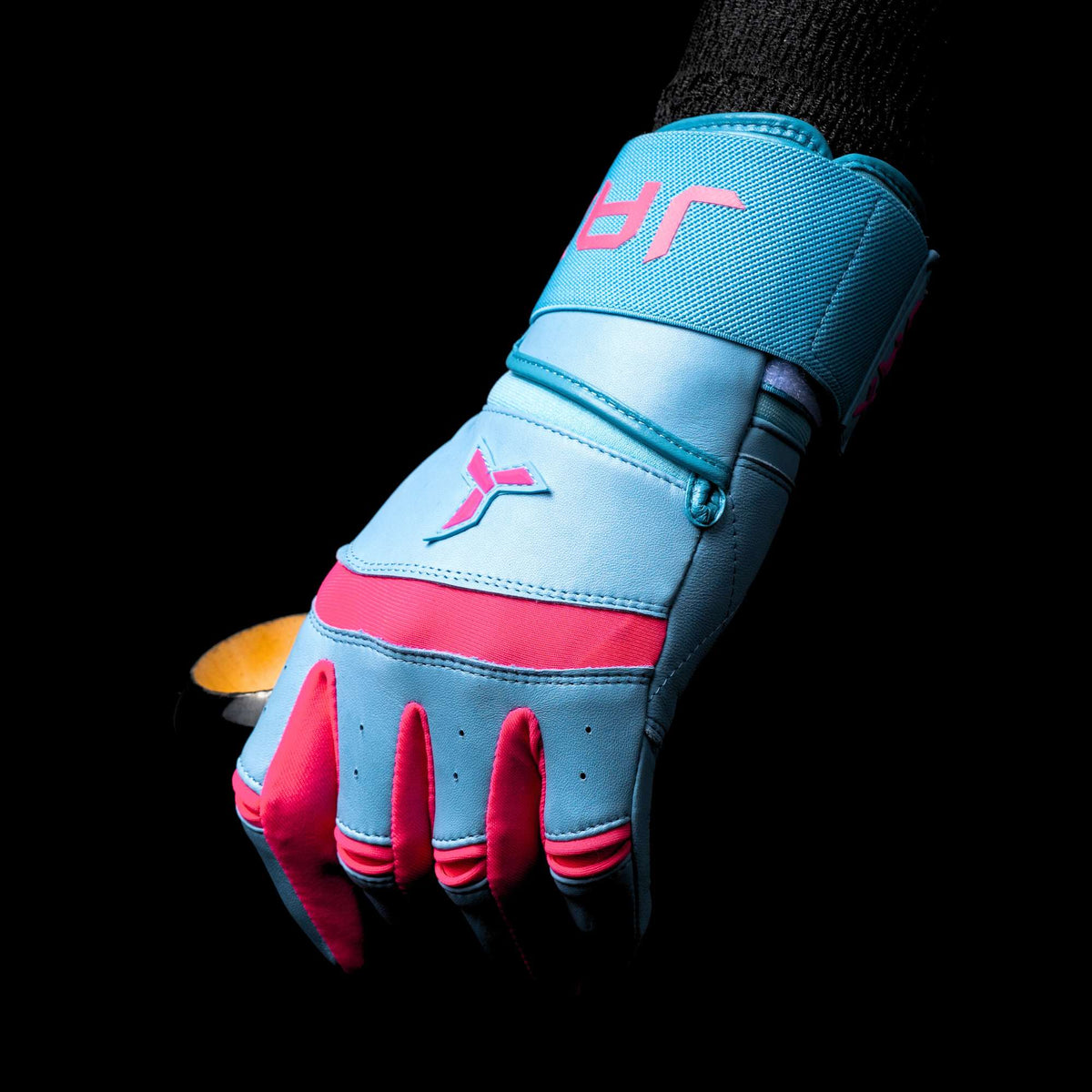 Jax Strap Cuff Batting Gloves - Cotton Candy