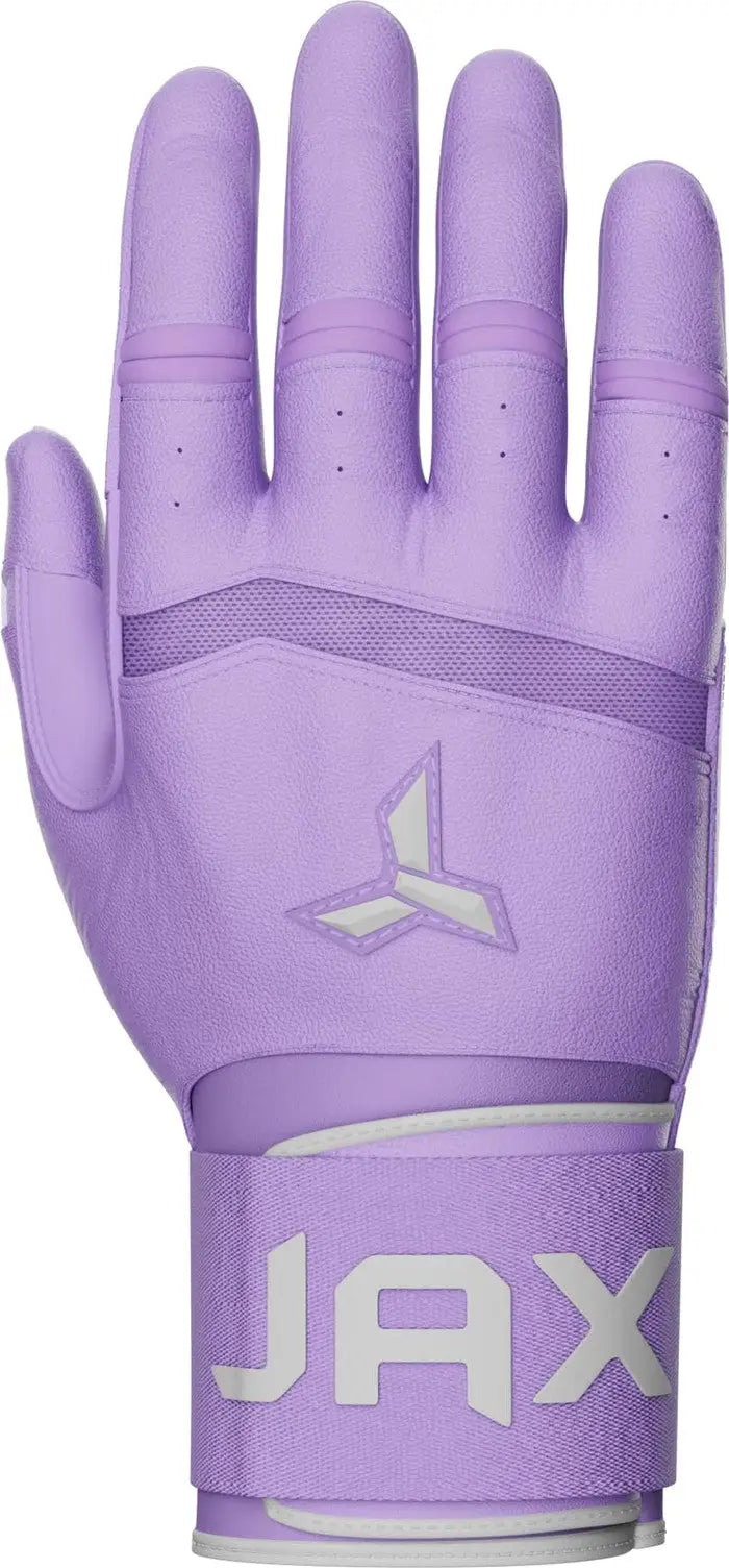 Jax Strap Cuff Batting Gloves - Double Lavender Purple