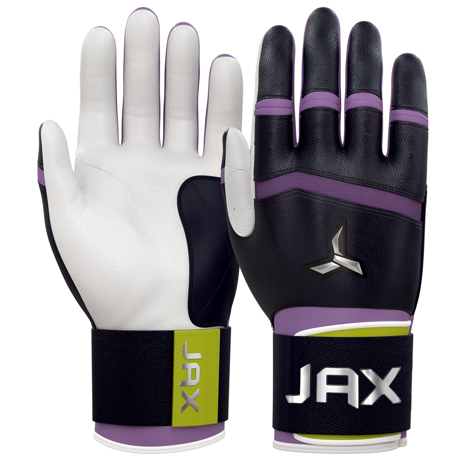 Jax Strap Cuff Batting Gloves - Going Yard Grape