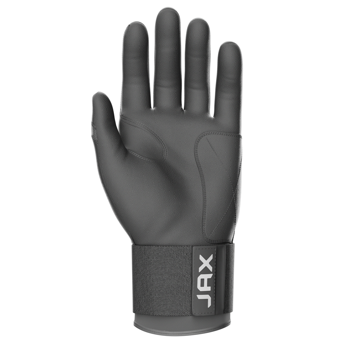 Jax Strap Cuff Batting Gloves - Gray