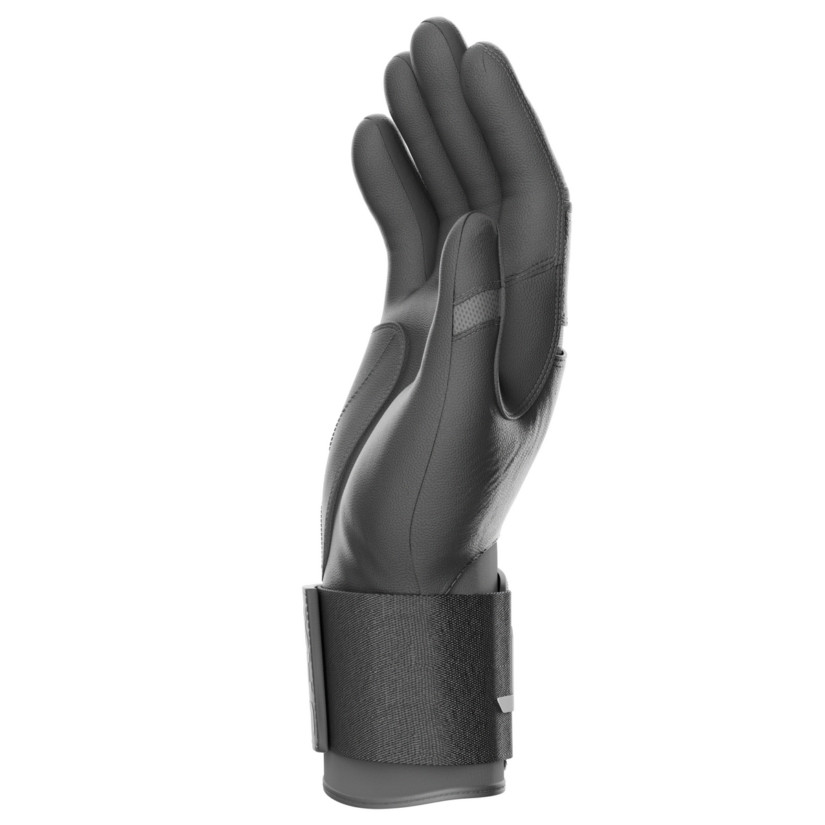 Jax Strap Cuff Batting Gloves - Gray