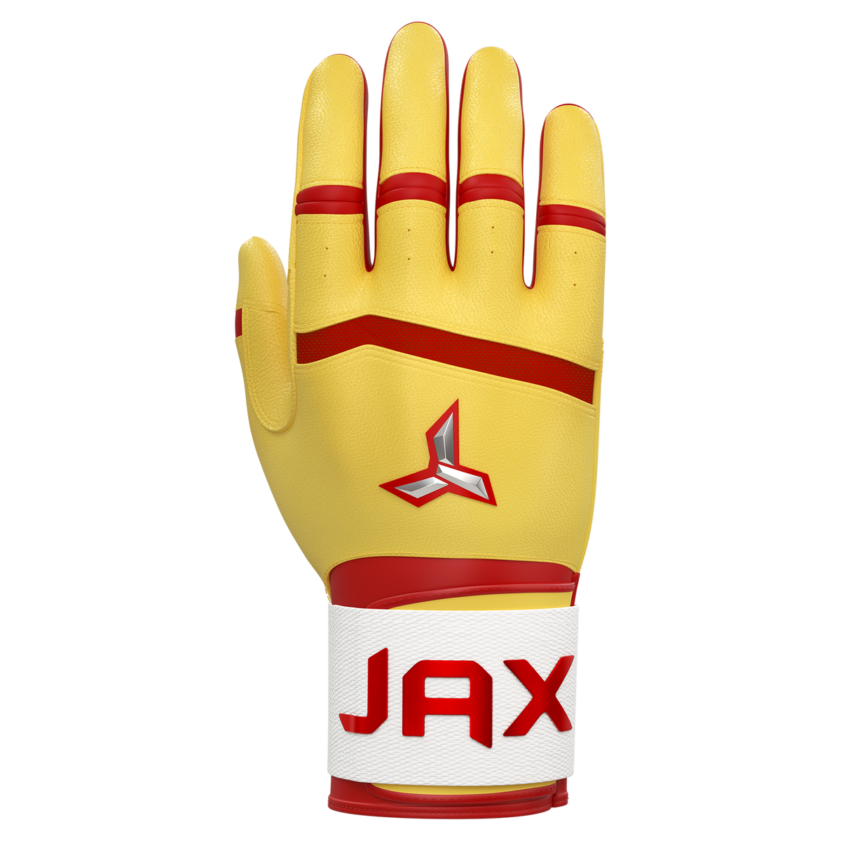 Jax Strap Cuff Batting Gloves - Inferno Flash