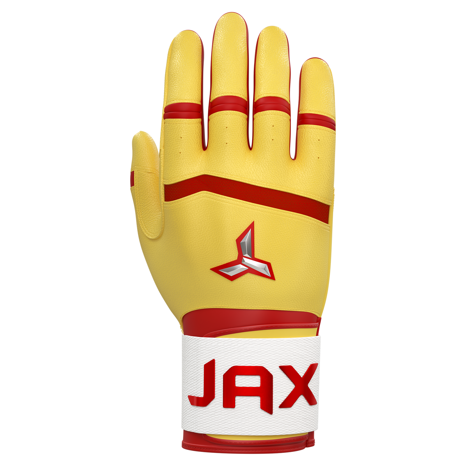 Jax Strap Cuff Batting Gloves - Inferno Flash
