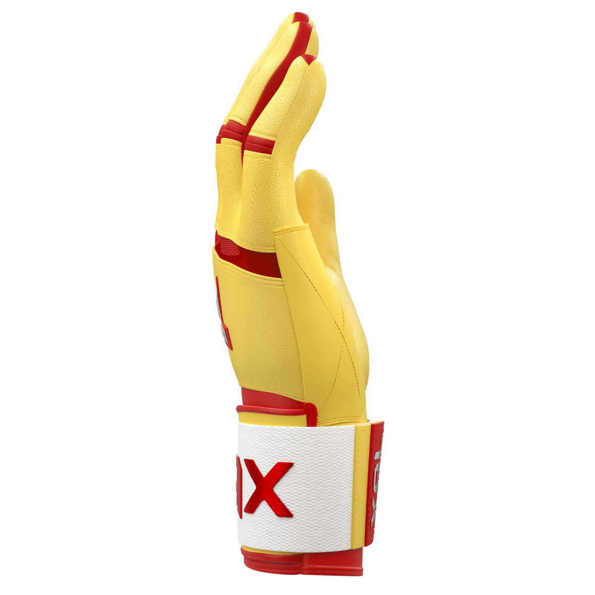 Jax Strap Cuff Batting Gloves - Inferno Flash