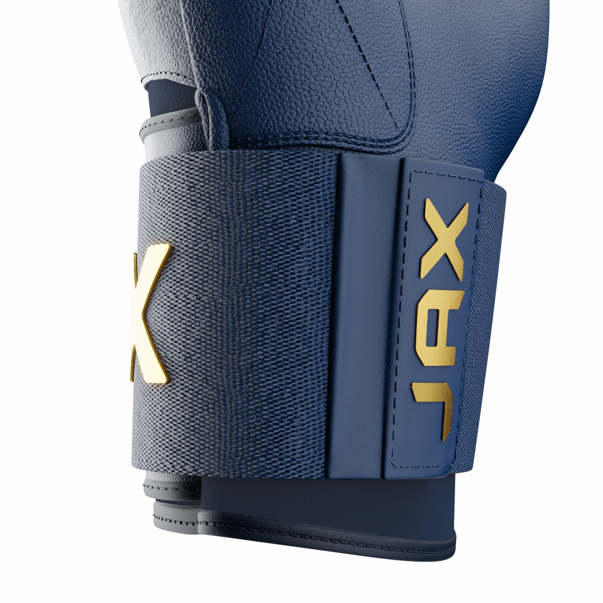 Jax Strap Cuff Batting Gloves - Navy Blue
