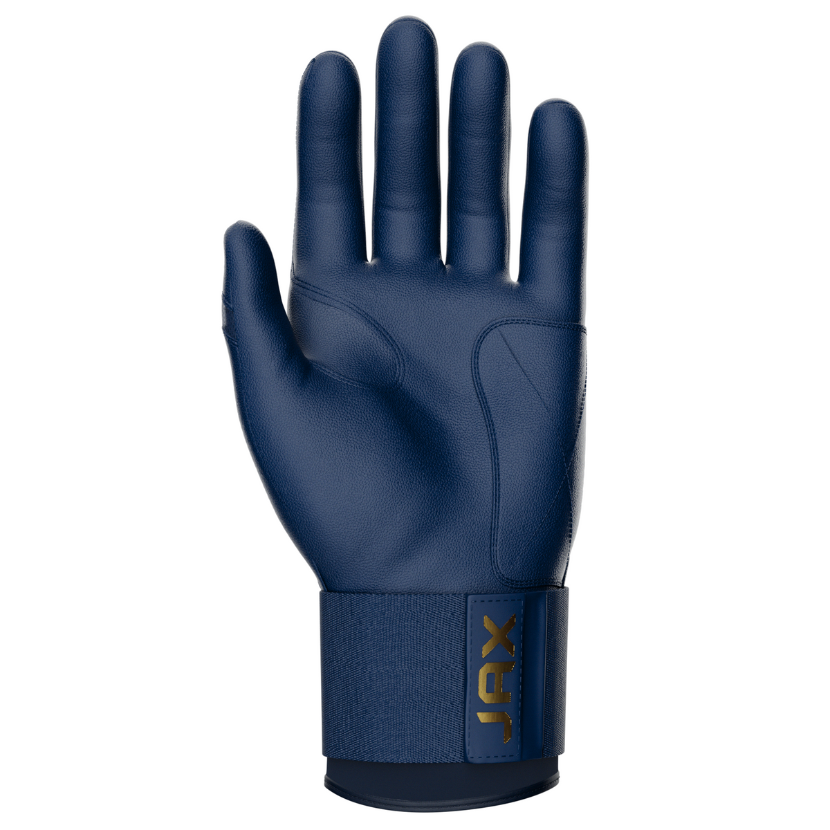 Jax Strap Cuff Batting Gloves - Navy Blue