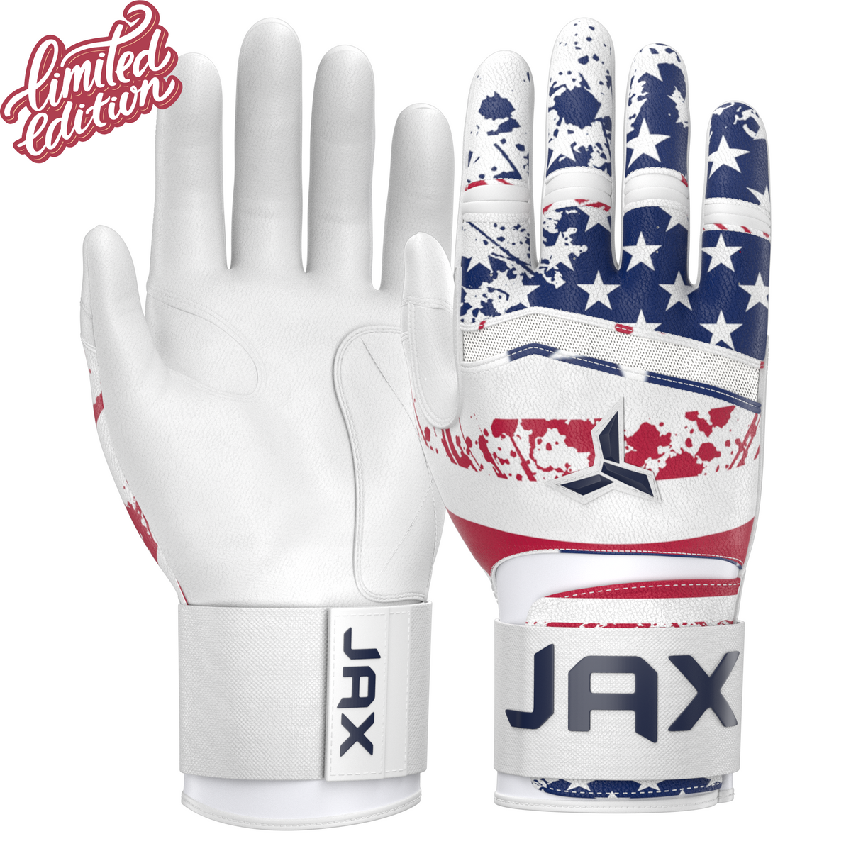 Jax Strap Cuff Batting Gloves - Usa