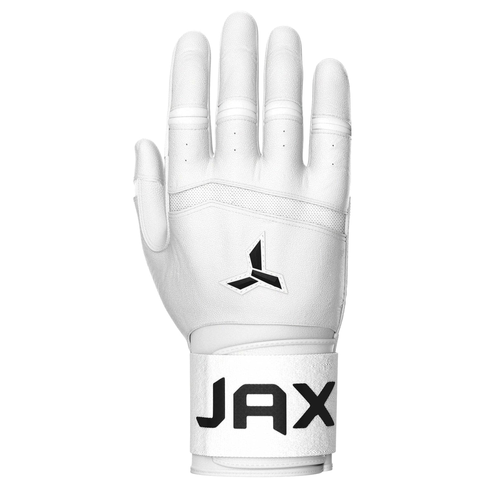 Jax Strap Cuff Batting Gloves - White