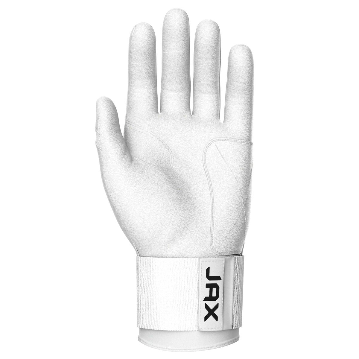 Jax Strap Cuff Batting Gloves - White