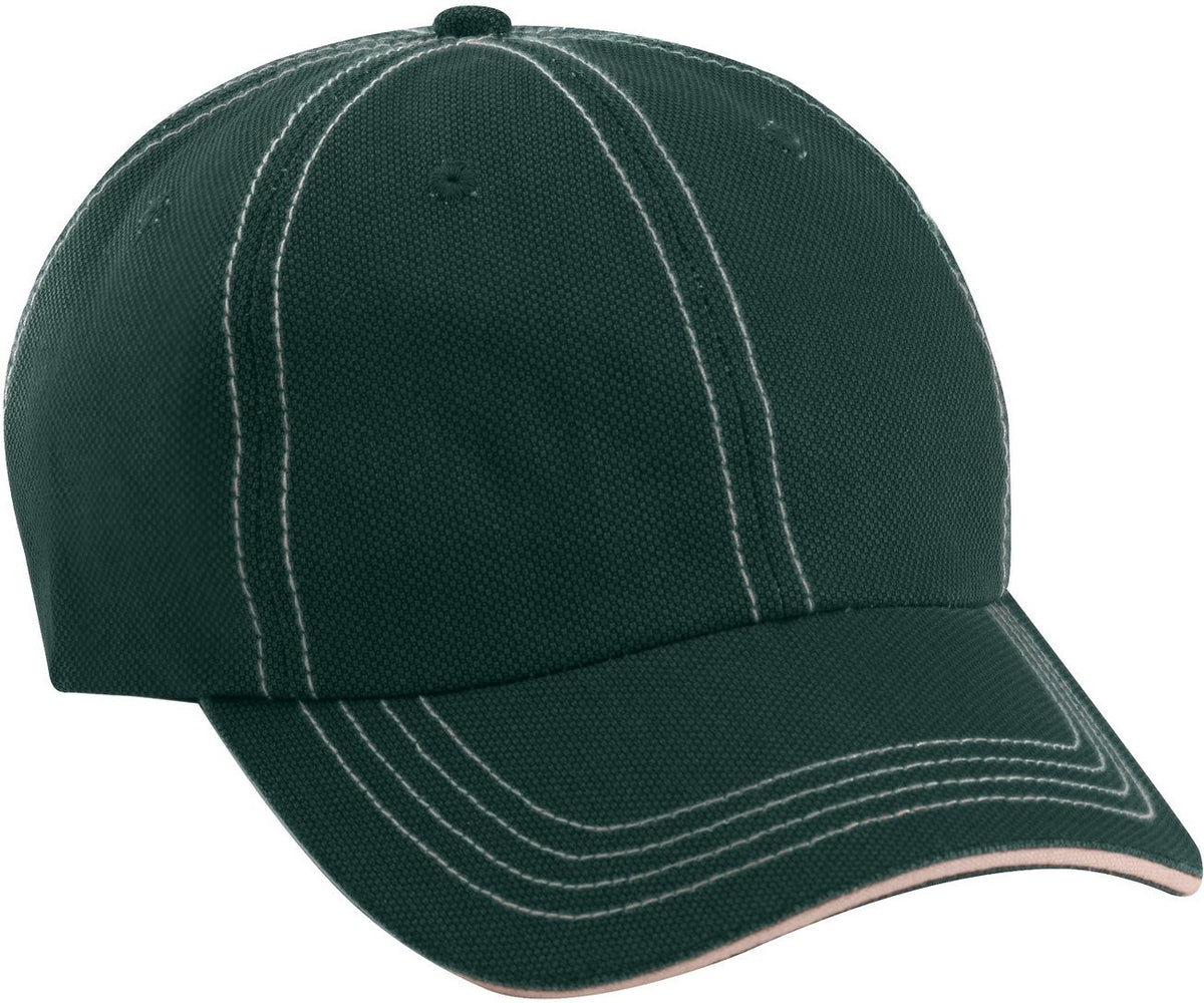 Jcs Washed Jacquard Sandwich - Dark Green Stone - Dark Greenstone