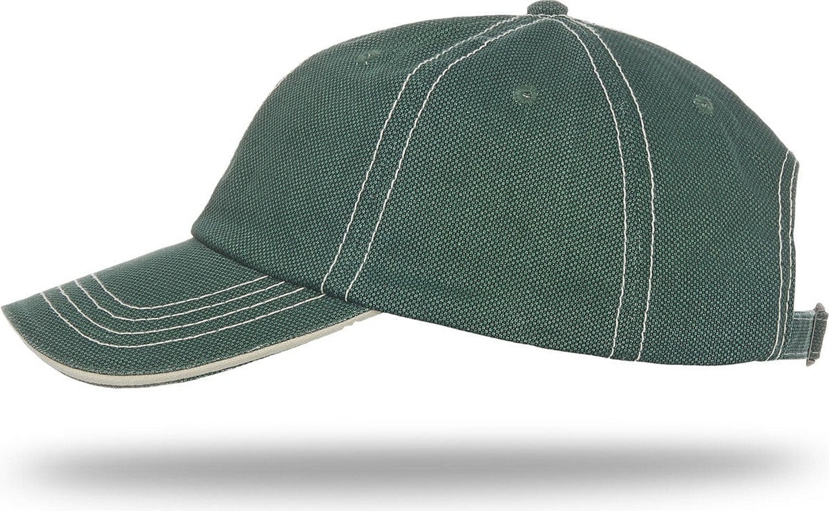 Jcs Washed Jacquard Sandwich - Dark Green Stone - Dark Greenstone