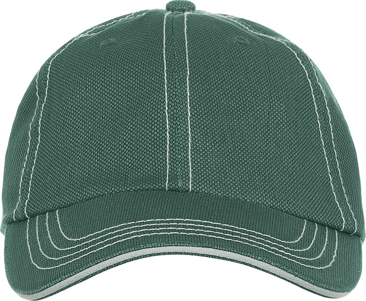 Jcs Washed Jacquard Sandwich - Dark Green Stone - Dark Greenstone