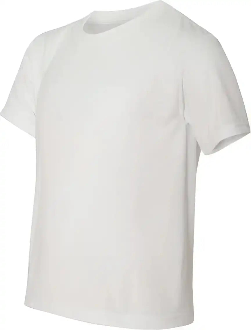 Jerzees 21br Dri Power Sport Youth Short Sleeve t Shirt White