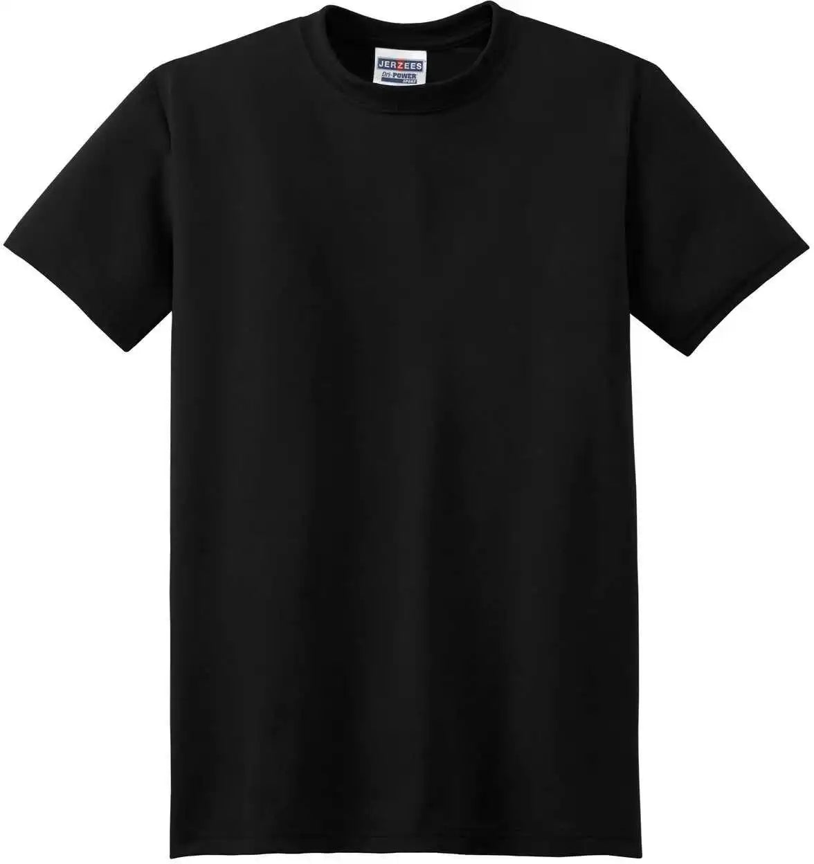 Jerzees 21m Dri Power Sport 100% Polyester t Shirt Black