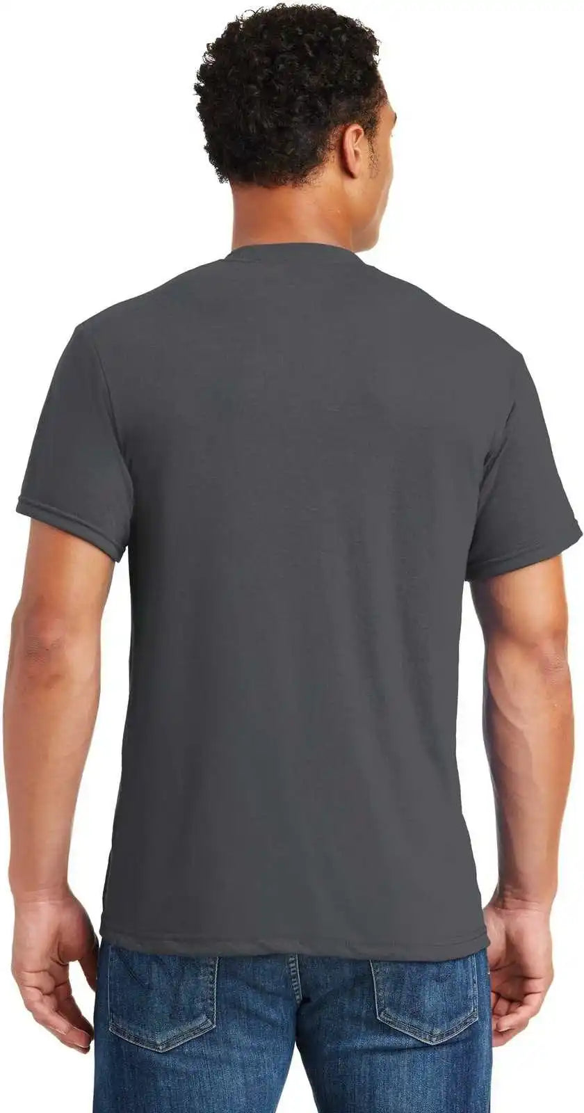 Jerzees 21m Dri-power Sport 100% Polyester T-shirt - Charcoal Gray