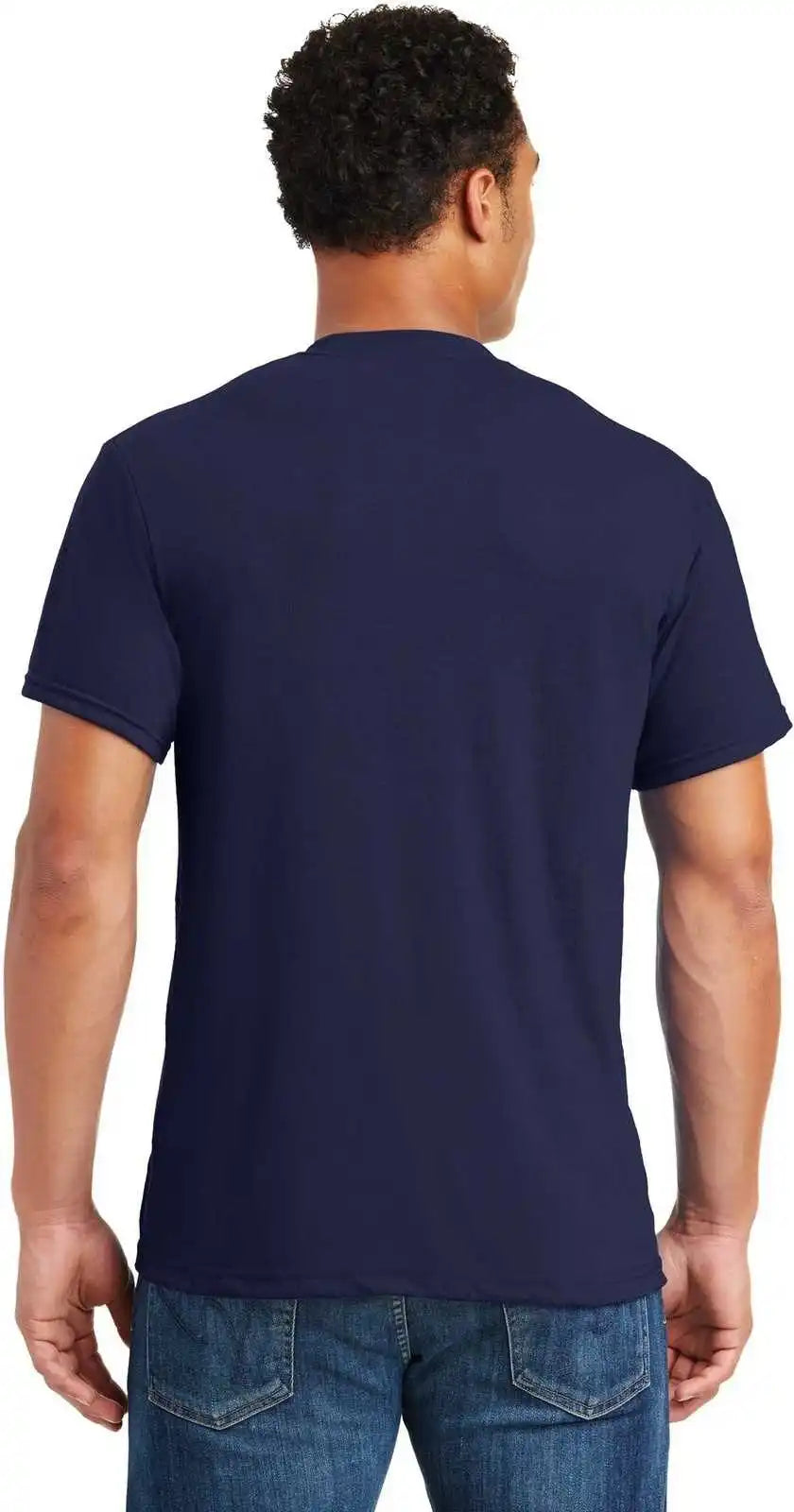 Jerzees 21m Dri-power Sport 100% Polyester T-shirt - Navy