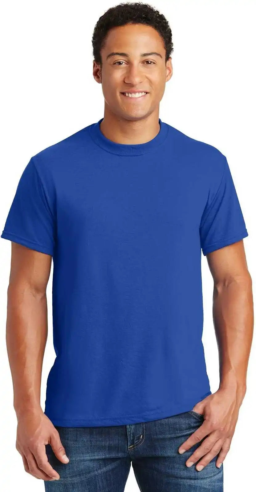 Jerzees 21m Dri Power Sport 100% Polyester t Shirt Royal