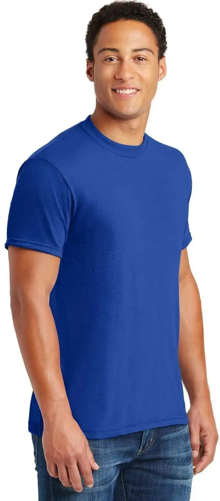 Jerzees 21m Dri Power Sport 100% Polyester t Shirt Royal