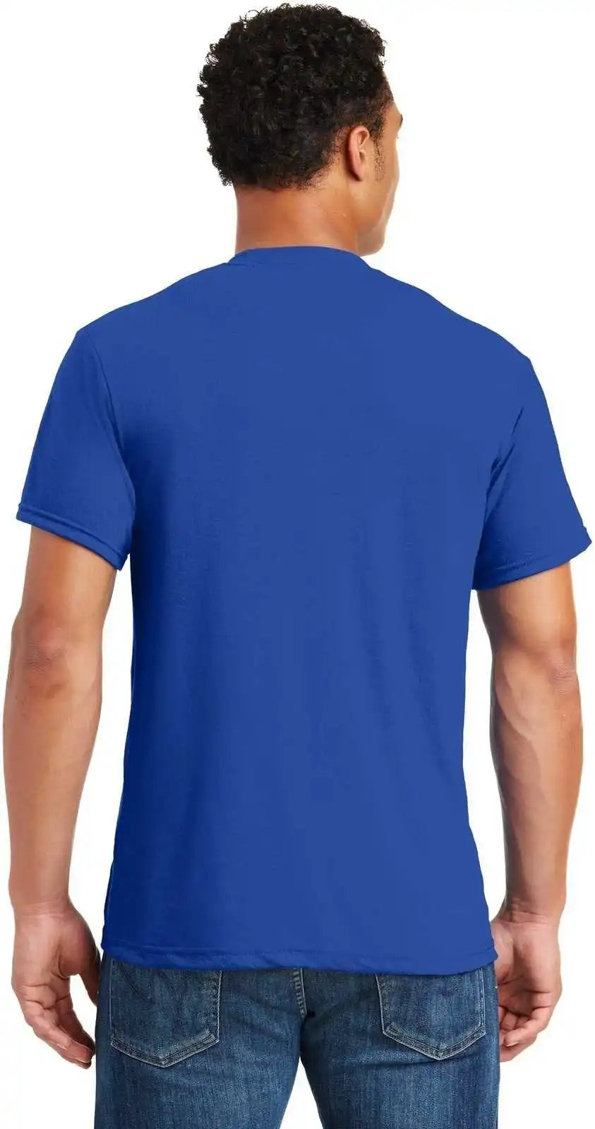 Jerzees 21m Dri Power Sport 100% Polyester t Shirt Royal