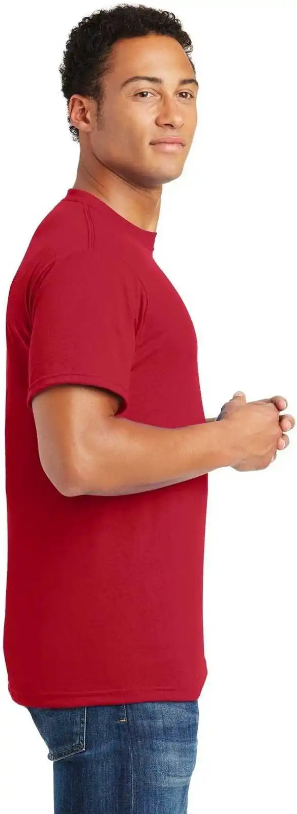 Jerzees 21m Dri Power Sport 100% Polyester t Shirt True Red