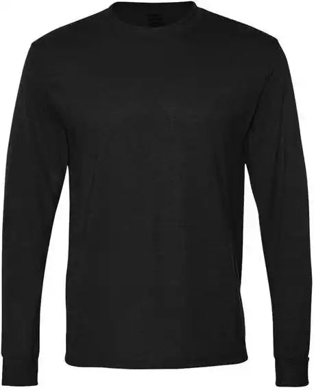 Jerzees 21mlr Dri Power Performance Long Sleeve t Shirt Black