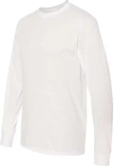 Jerzees 21mlr Dri Power Performance Long Sleeve t Shirt White