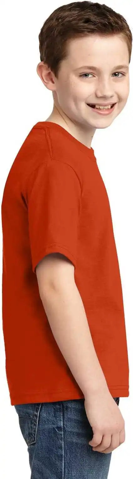 Jerzees 29b Youth Dri Power 50/50 Cotton/poly t Shirt Burnt Orange
