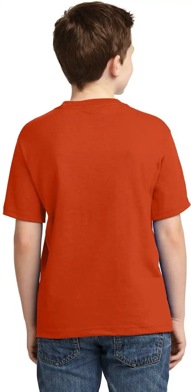 Jerzees 29b Youth Dri Power 50/50 Cotton/poly t Shirt Burnt Orange