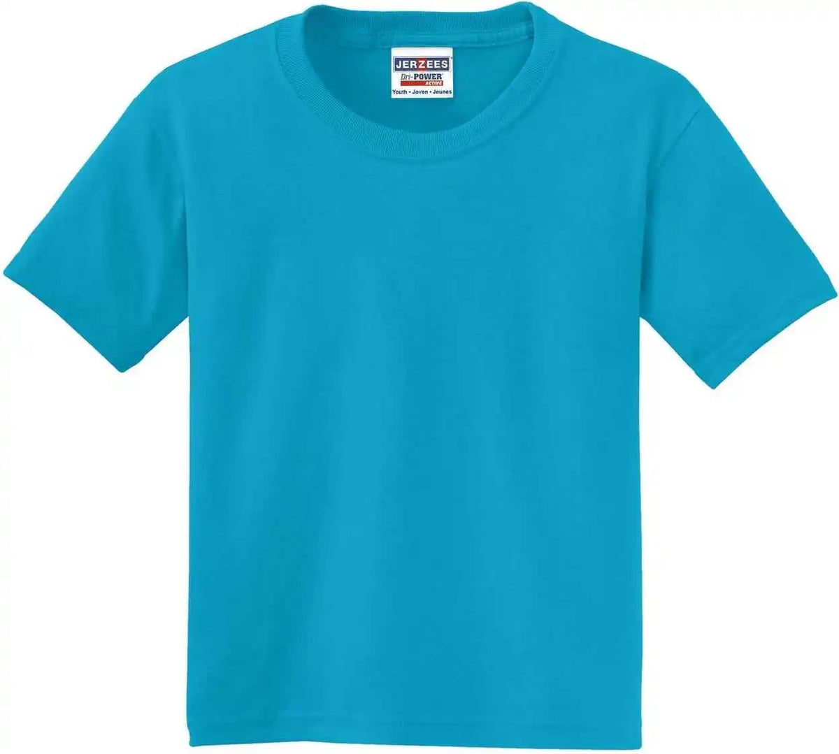 Jerzees 29b Youth Dri Power 50/50 Cotton/poly t Shirt California Blue