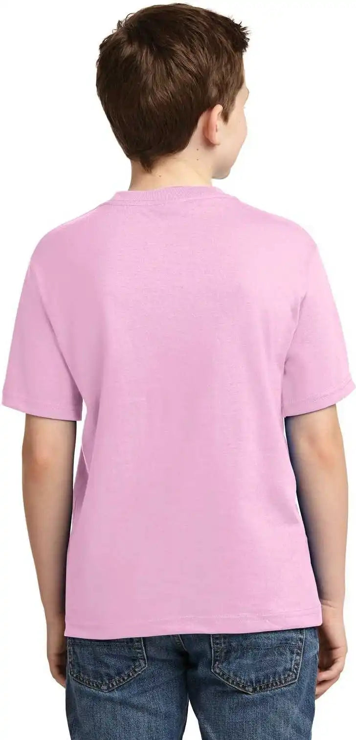 Jerzees 29b Youth Dri Power 50/50 Cotton/poly t Shirt Classic Pink