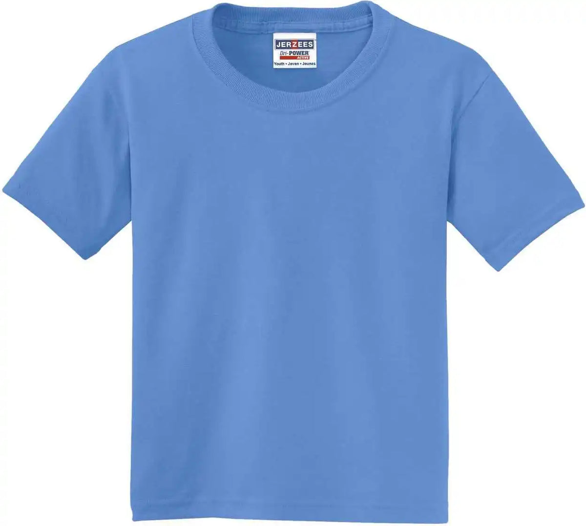 Jerzees 29b Youth Dri-power 50/50 Cotton/poly T-shirt - Columbia Blue