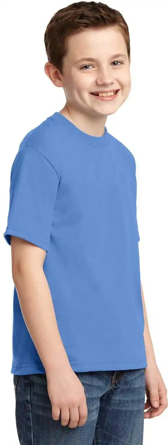 Jerzees 29b Youth Dri-power 50/50 Cotton/poly T-shirt - Columbia Blue