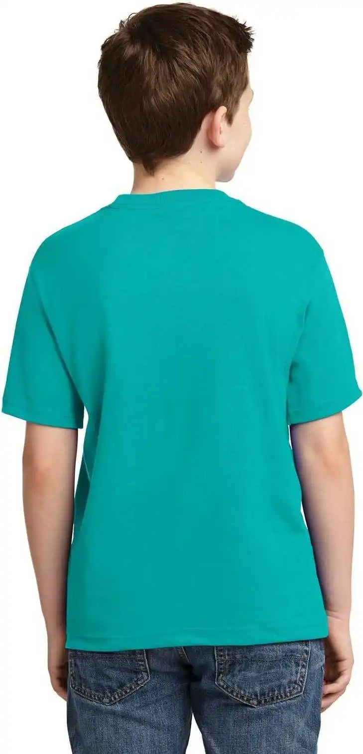 Jerzees 29b Youth Dri-power 50/50 Cotton/poly T-shirt - Jade