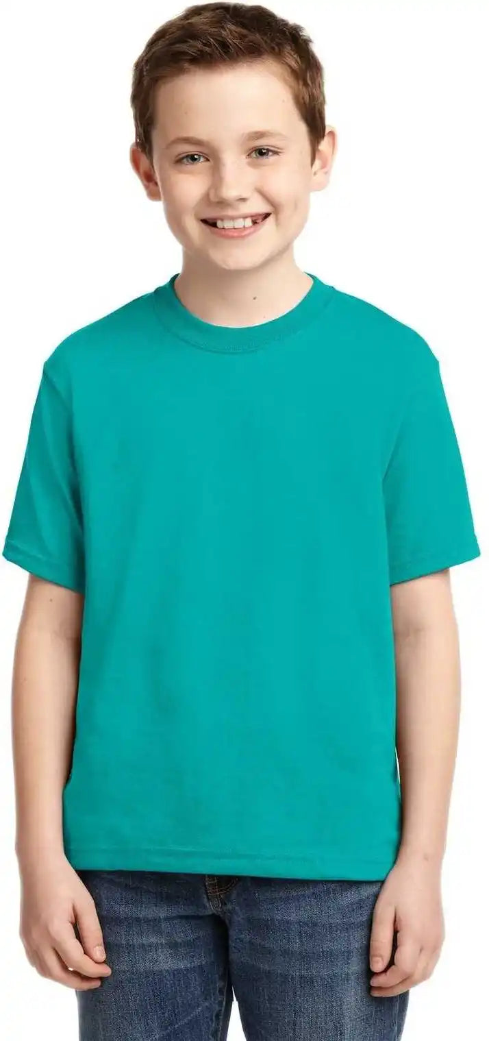 Jerzees 29b Youth Dri-power 50/50 Cotton/poly T-shirt - Jade