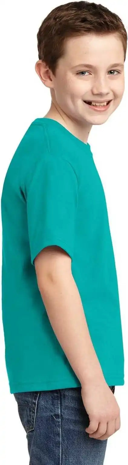 Jerzees 29b Youth Dri Power 50/50 Cotton/poly t Shirt Jade