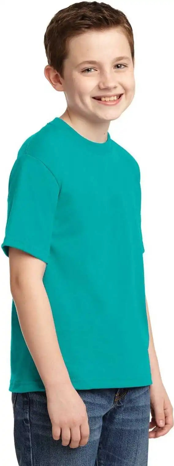 Jerzees 29b Youth Dri Power 50/50 Cotton/poly t Shirt Jade