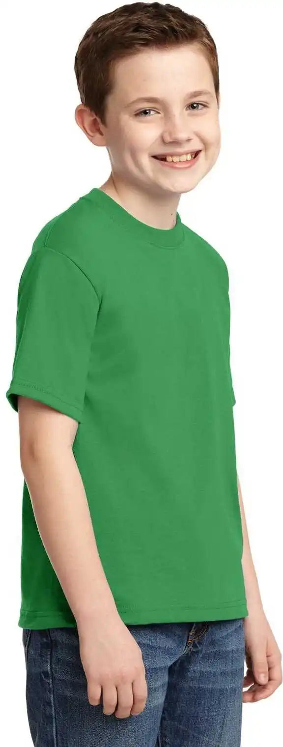 Jerzees 29b Youth Dri Power 50/50 Cotton/poly t Shirt Kelly
