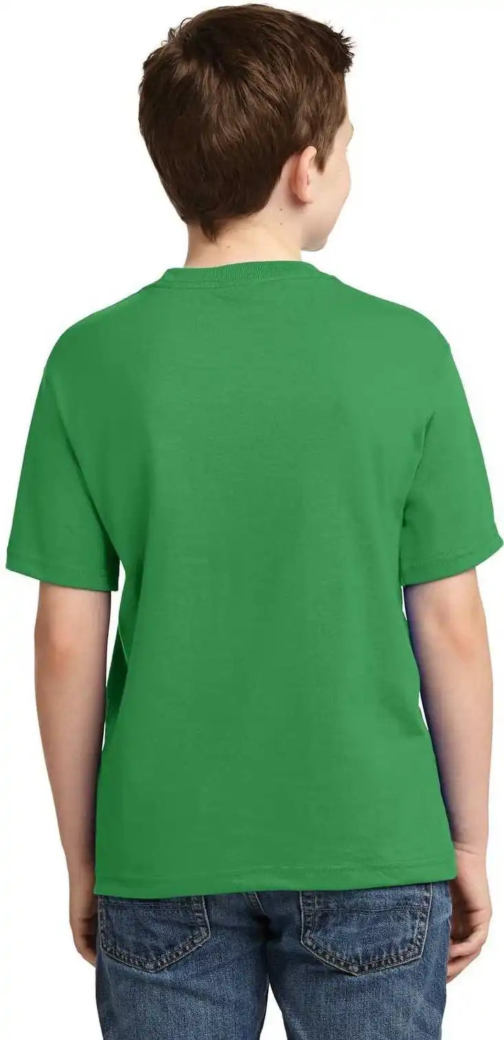 Jerzees 29b Youth Dri Power 50/50 Cotton/poly t Shirt Kelly