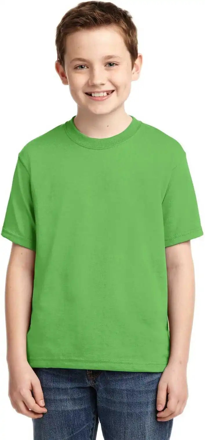 Jerzees 29b Youth Dri-power 50/50 Cotton/poly T-shirt - Kiwi