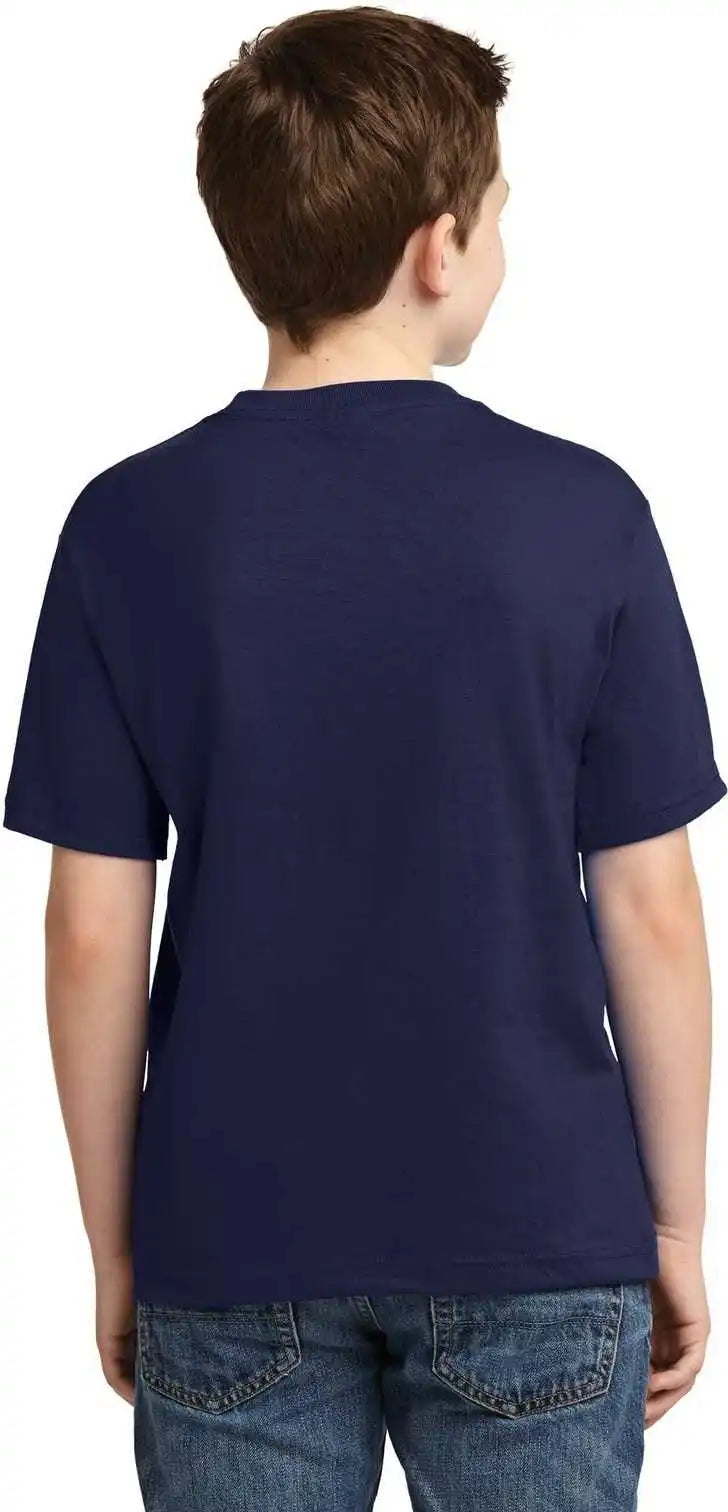 Jerzees 29b Youth Dri-power 50/50 Cotton/poly T-shirt - Navy