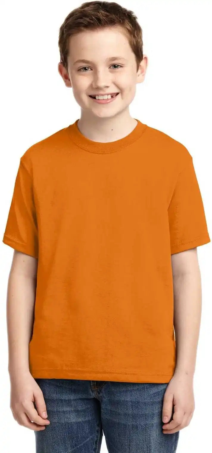 Jerzees 29b Youth Dri Power 50/50 Cotton/poly t Shirt Tennessee Orange