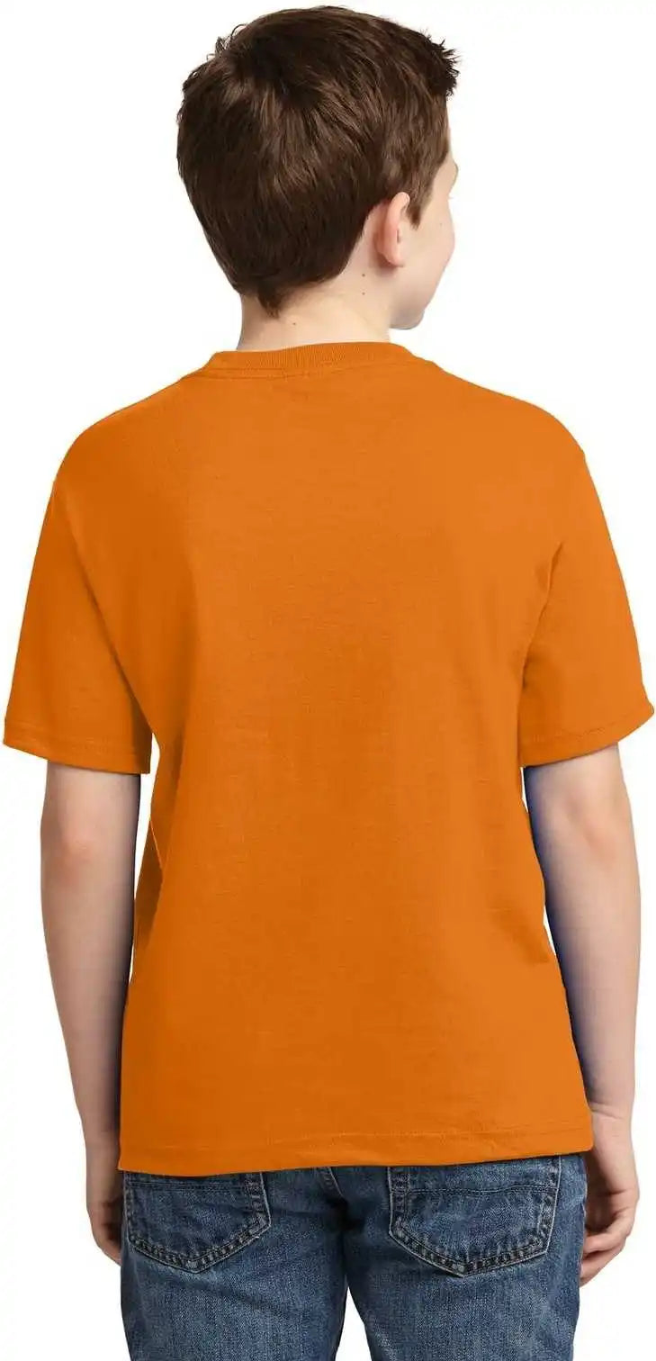 Jerzees 29b Youth Dri Power 50/50 Cotton/poly t Shirt Tennessee Orange