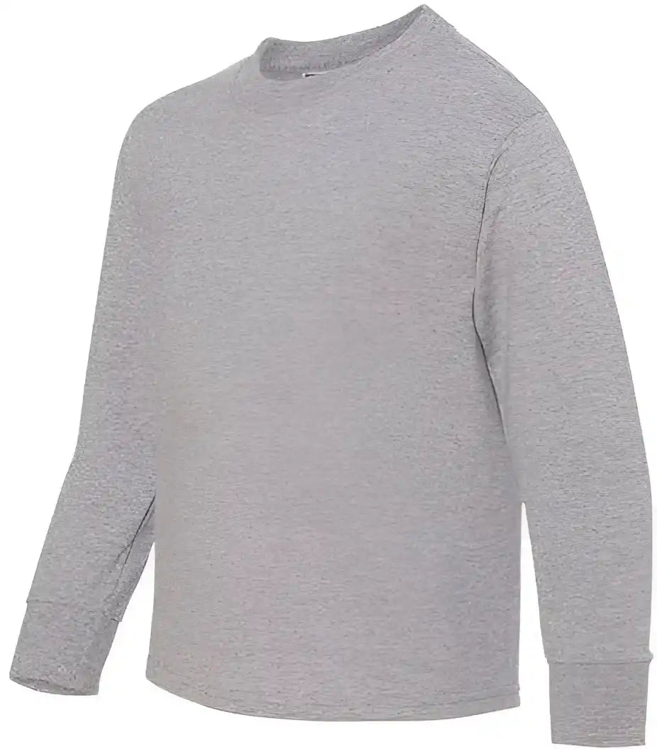 Jerzees 29blr Dri Power Youth Long Sleeve 50 t Shirt Athletic Heather