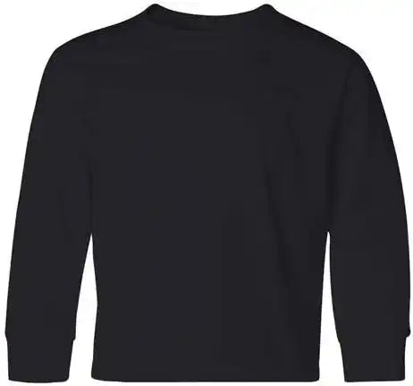 Jerzees 29blr Dri-power Youth Long Sleeve 50 T-shirt - Black