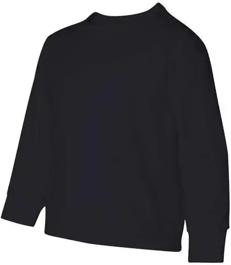 Jerzees 29blr Dri-power Youth Long Sleeve 50 T-shirt - Black